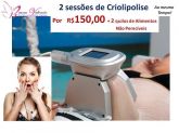 2 sessões de Criolipolise ao mesmo tempo !